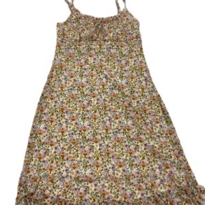 Vestido corto de flores