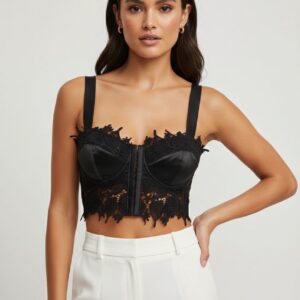 corset lencero de encaje