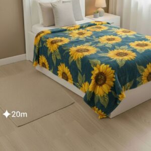 cobijas suaves  girasol