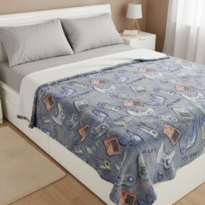 cobijas suaves estampadas