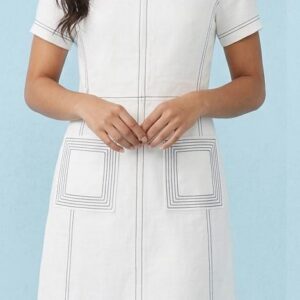 Vestido en blanco