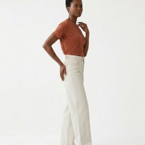 Jeans blanco dama