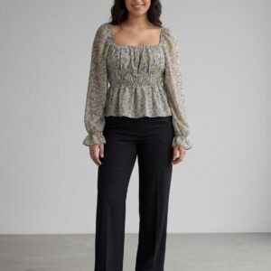 Blusa estampada flores
