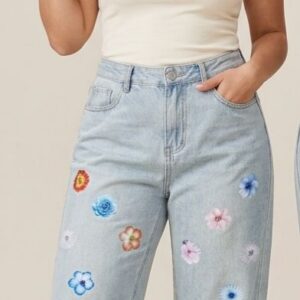 Jeans floral