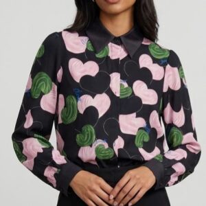 camisa estampada corazones