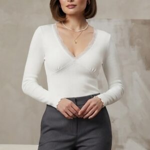Blusa manga larga